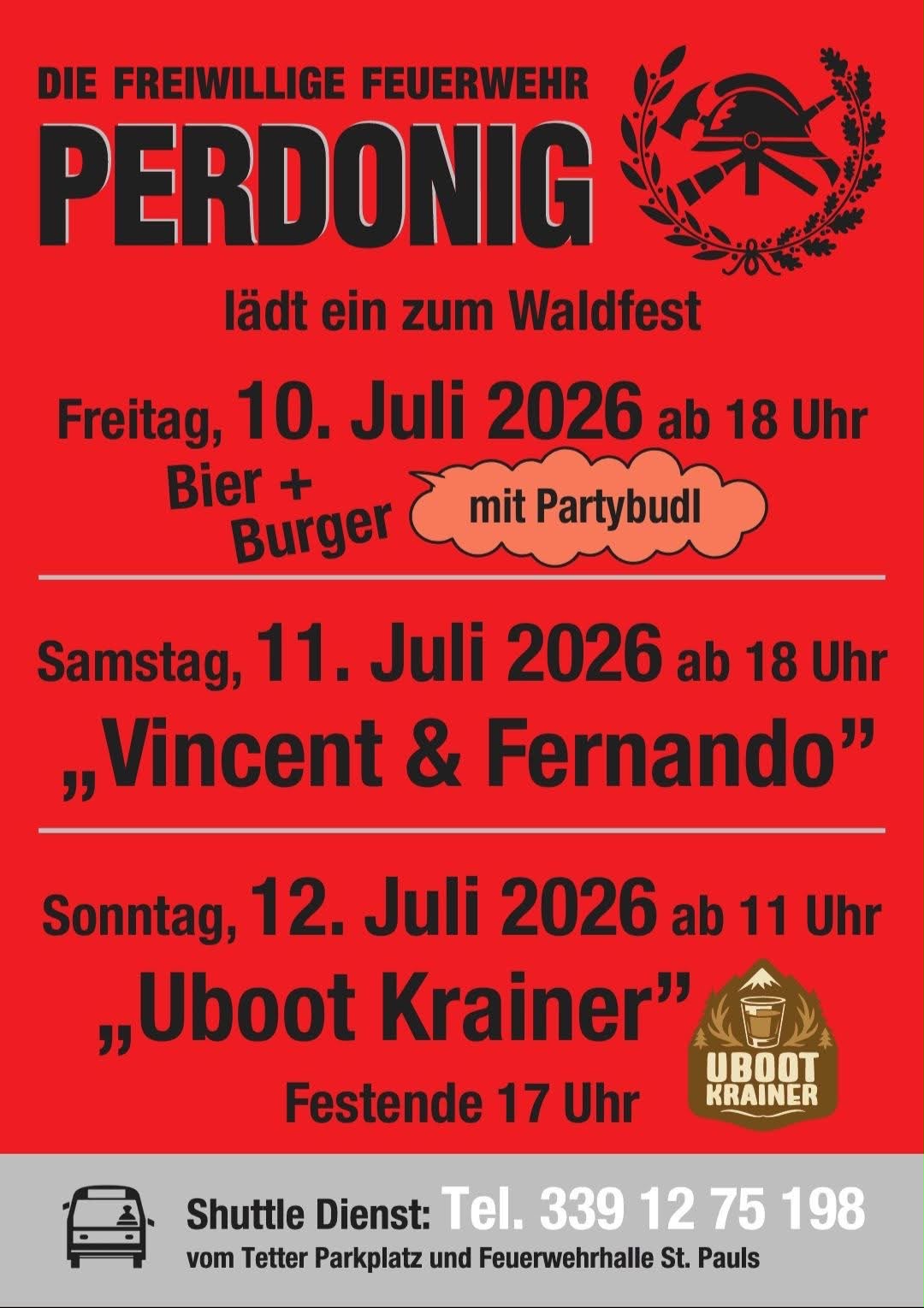 Feuerwehrfest 2026